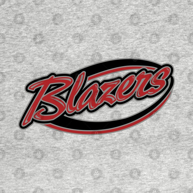 Blazers Sports Logo by DavesTees